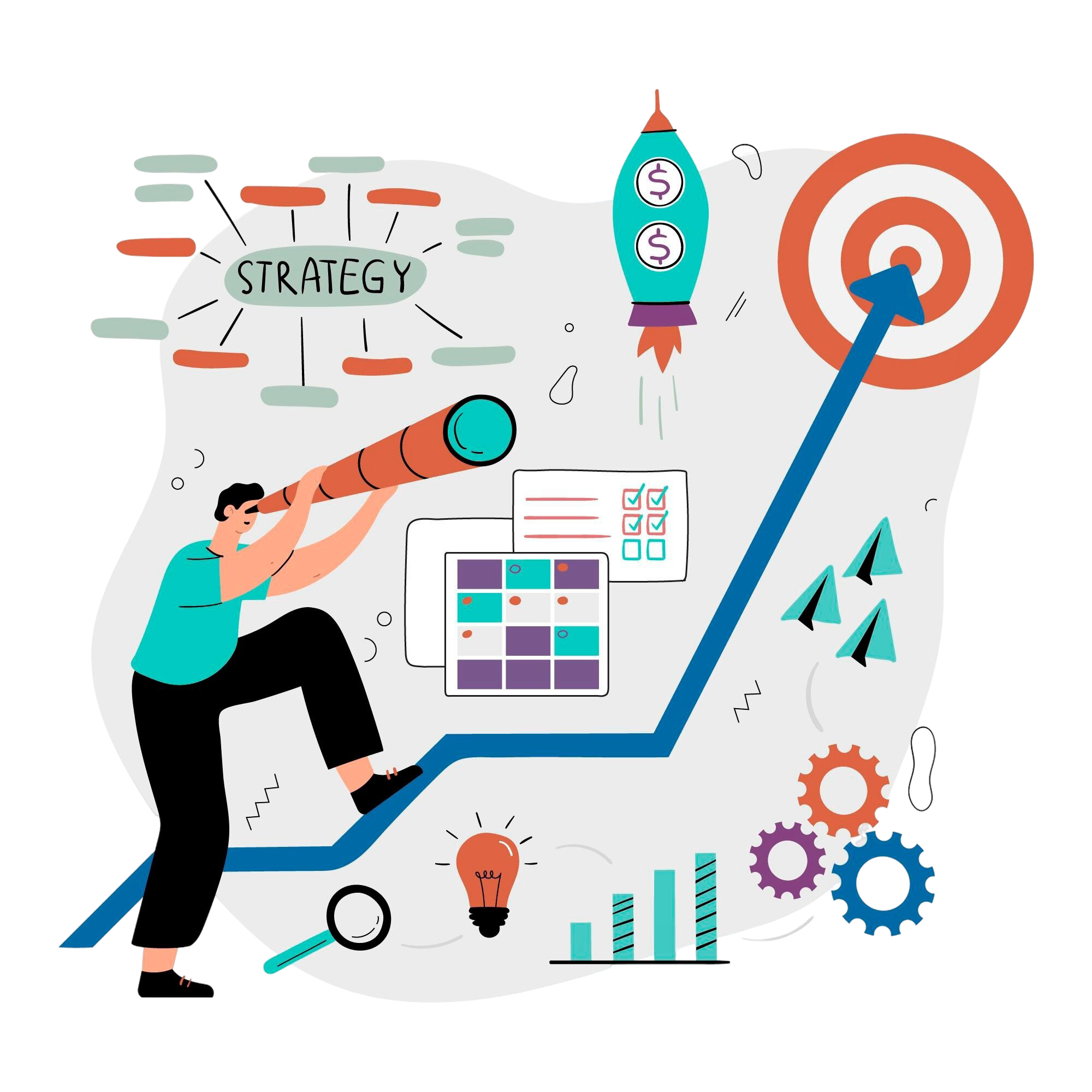 hand-drawn-business-strategy-concept